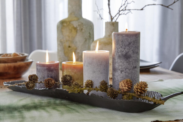 4 x Trend Safe Candle 90x70 mm – Bild 2