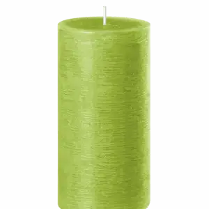 4 x Rustic Safe Candle Größe 150 x 100 mm Farbe limone