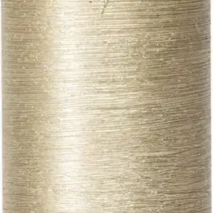 4 x handverzierte Dekokerze Serie Rustikana Größe ca. 130 x 70 mm