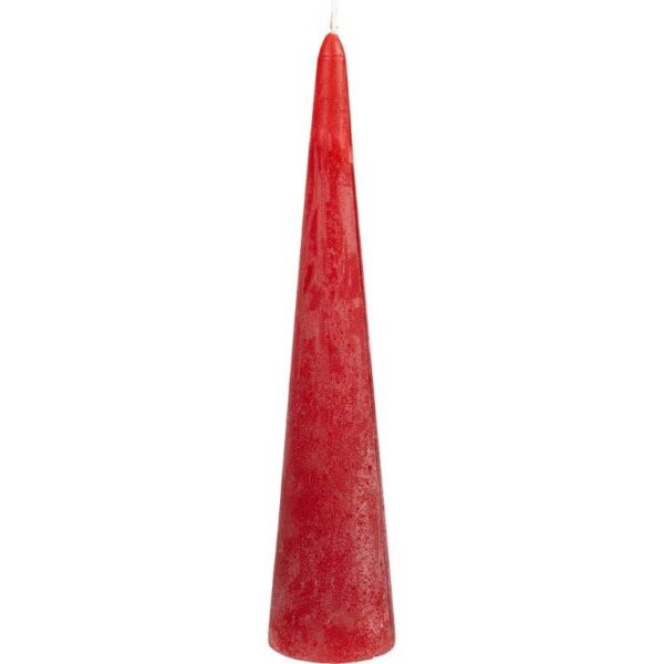 4 x Rustic Safe Candle Spitzkegel Größe ca. 250 x 60 mm