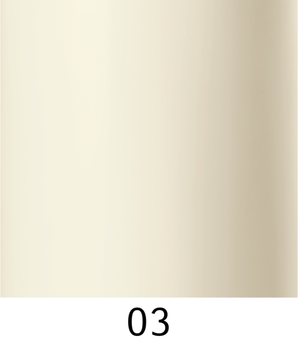 XL Dreidochtkerze Größe 200 x 120 mm Farbe elfenbein – Bild 2