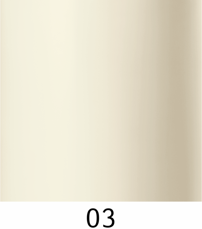 XL Dreidochtkerze Größe 200 x 120 mm Farbe elfenbein – Bild 2
