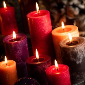 4 x Trend Safe Candle 130x60 mm