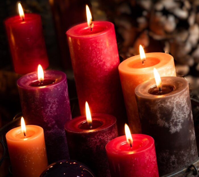 8 x Trend Safe Candle 70x60 mm