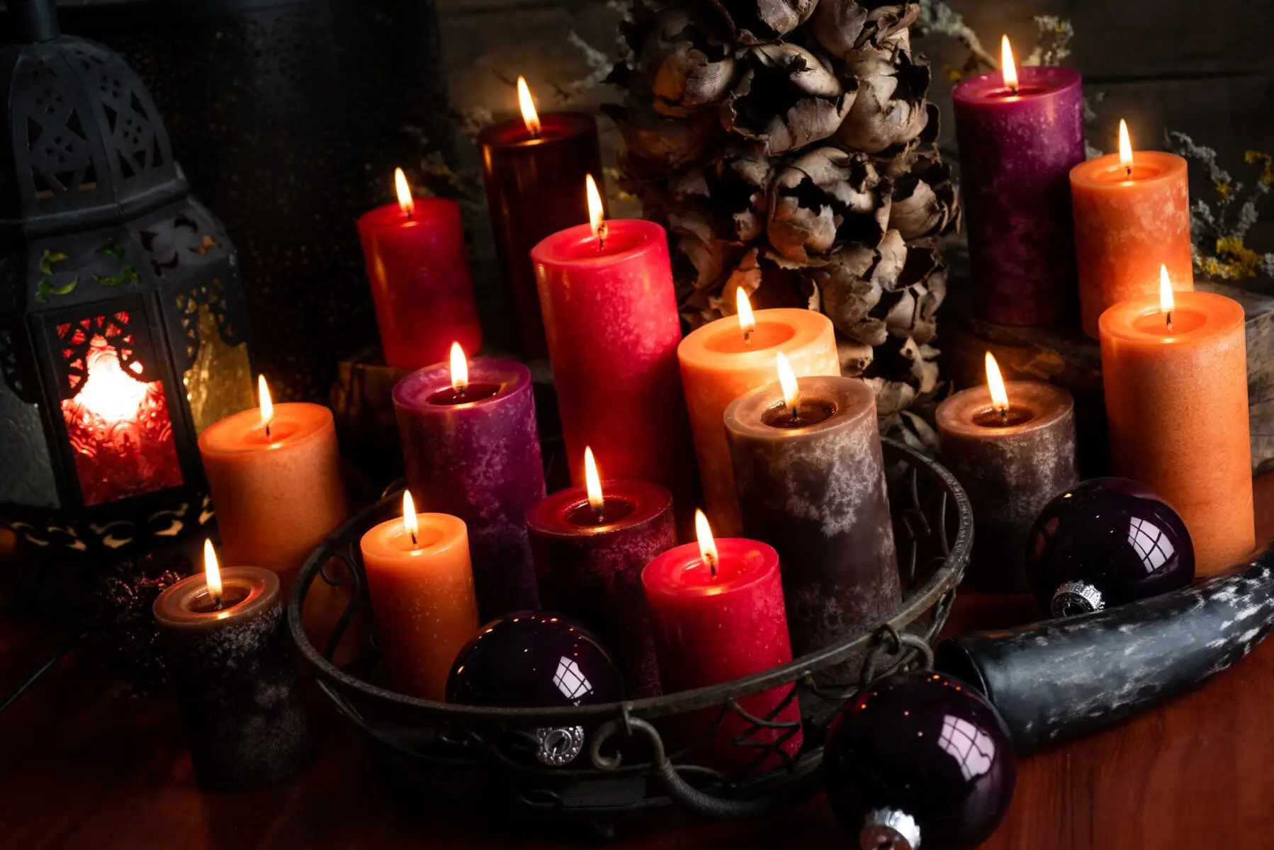 Trendkerzen 4 x Trend Safe Candle Größe 130 x 80 mm – Bild 2