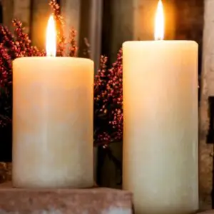 D819246 300x300 - 4 x Trend Safe Candle Größe 230 x 70 mm handgegossen