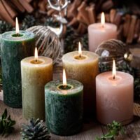 8 x Rustic Safe Candle 80x60 mm – Bild 2