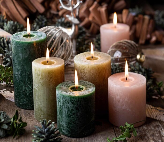 8 x Rustic Safe Candle 110x60 mm – Bild 2