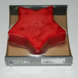 1 x große Sternkerze Trend 60 x 140 mm