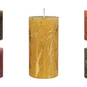 4 x handverzierte Dekokerze Serie Tino Größe ca. 110 x 60 mm Praesentation1 5 300x300 - 4 x handverzierte Dekokerze Serie Tino Größe ca. 110 x 60 mm