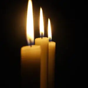 12 x Spitzkerze Größe 300 x 23 mm