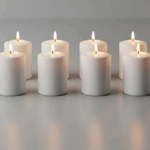 12 x Safe Candle Größe 150x50 mm